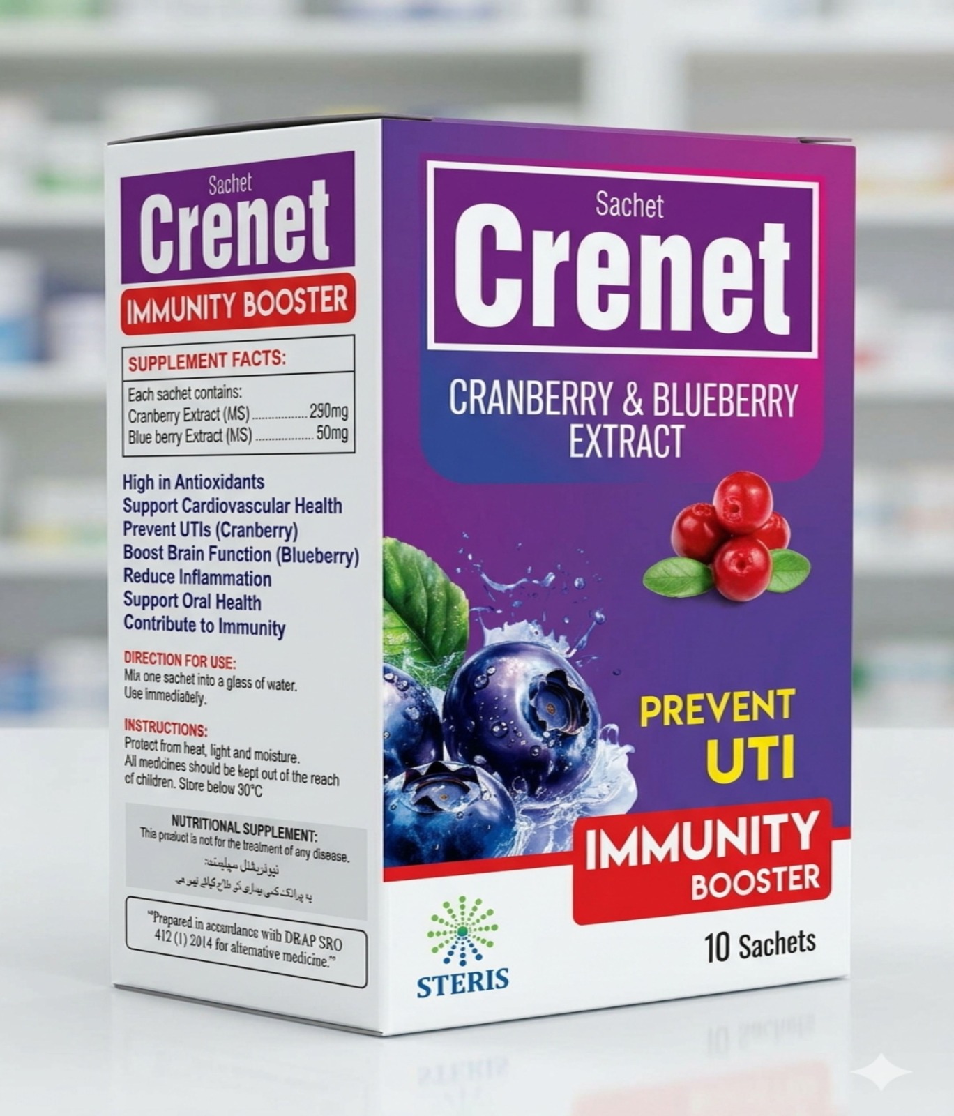 Crenet Sachet